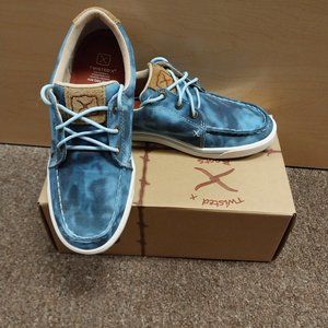 Twisted X Women's Blue Tie Dye Kicks